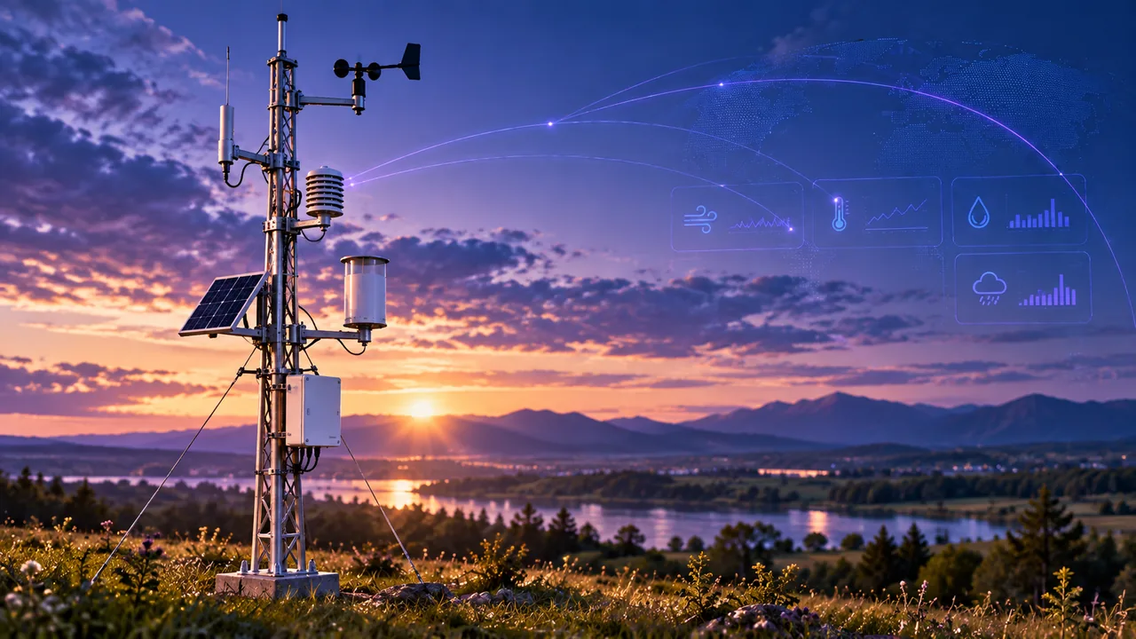 Meteorological monitoring station